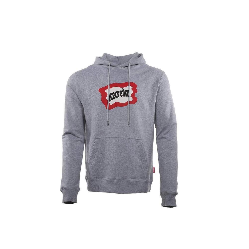 Ice Cream Timeless Hoodie Heather Grey SM